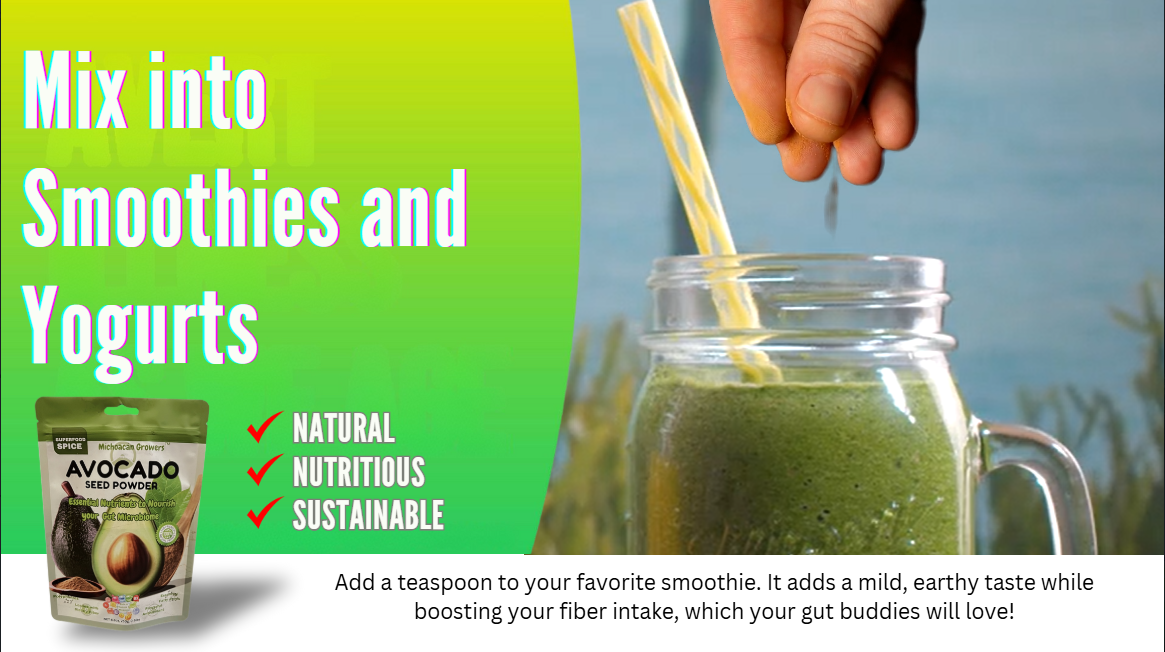 Avocado Seed Powder - Nutrient Dense, Research Supported