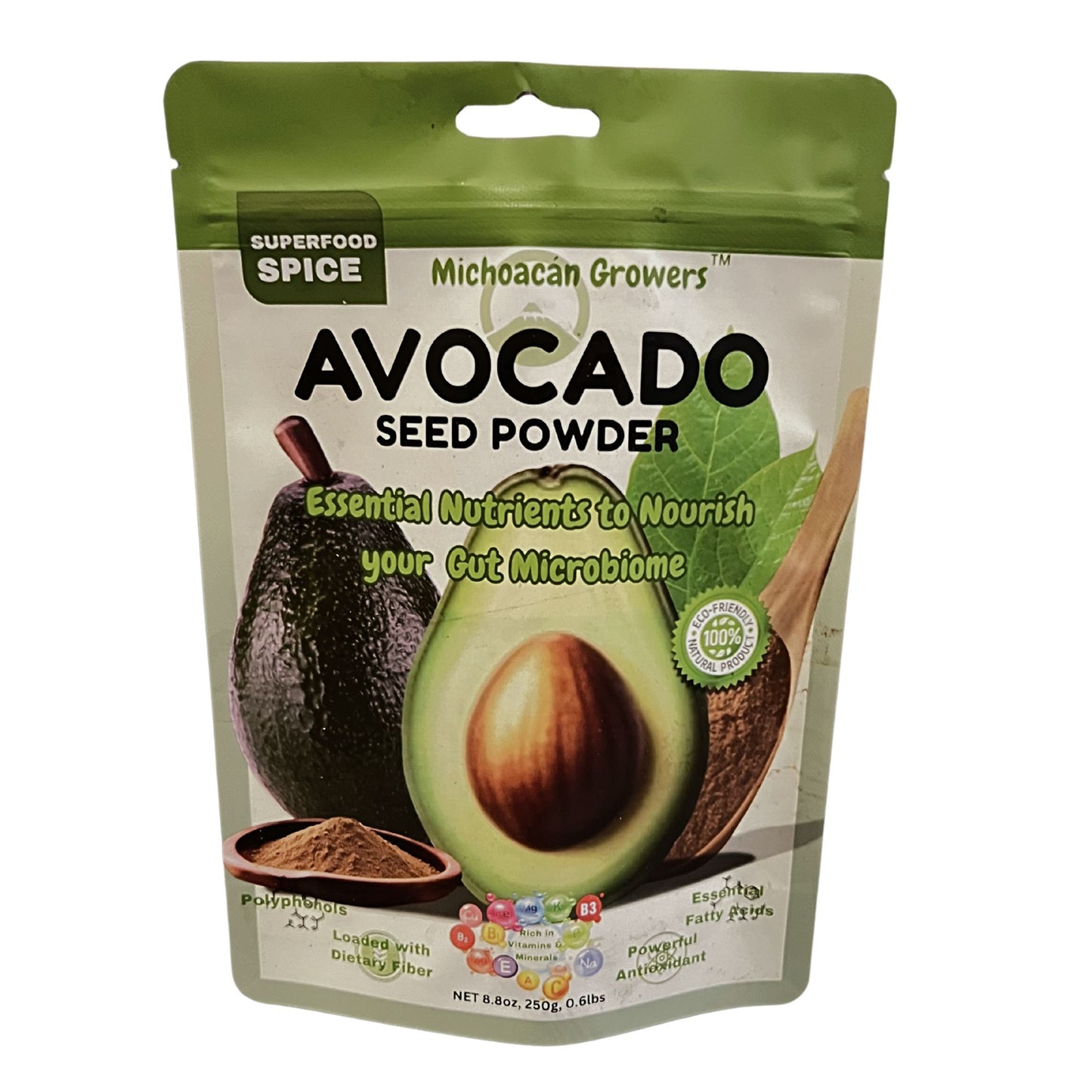 Avocado Seed Powder - Nutrient Dense, Research Supported